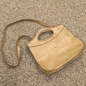 Matt & Nat tan brown handbag removable shoulder strap Canadian vegan designers